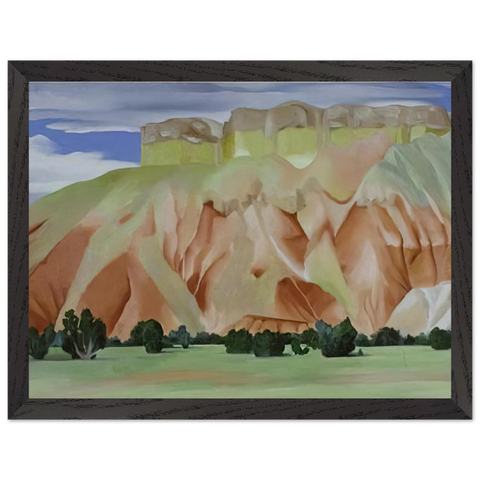 My Backyard by Georgia O'Keeffe — Framed art print at Zephyeer
