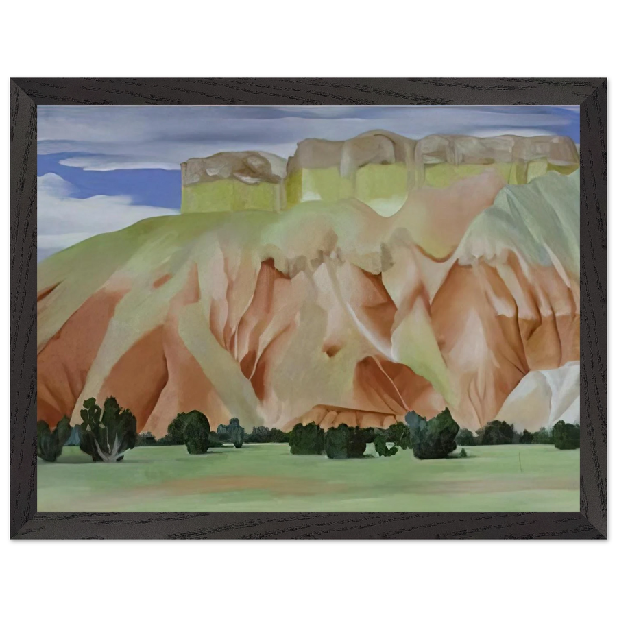 My Backyard by Georgia O'Keeffe — Framed art print at Zephyeer