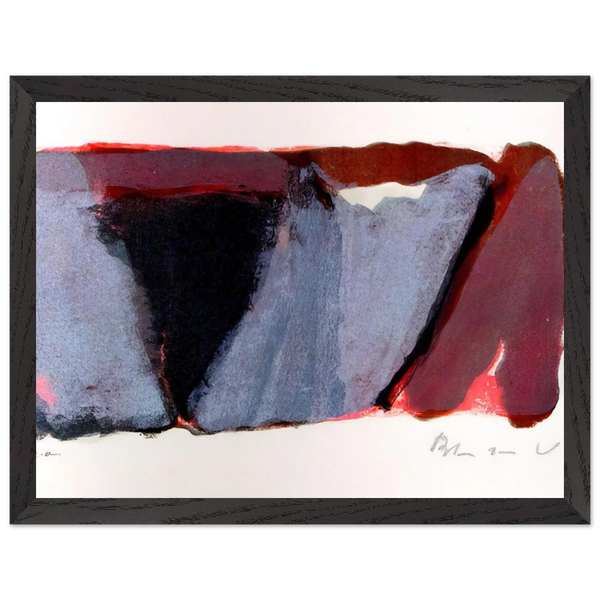 Untitled - 1979 by Bram van Velde — Framed art print at Zephyeer