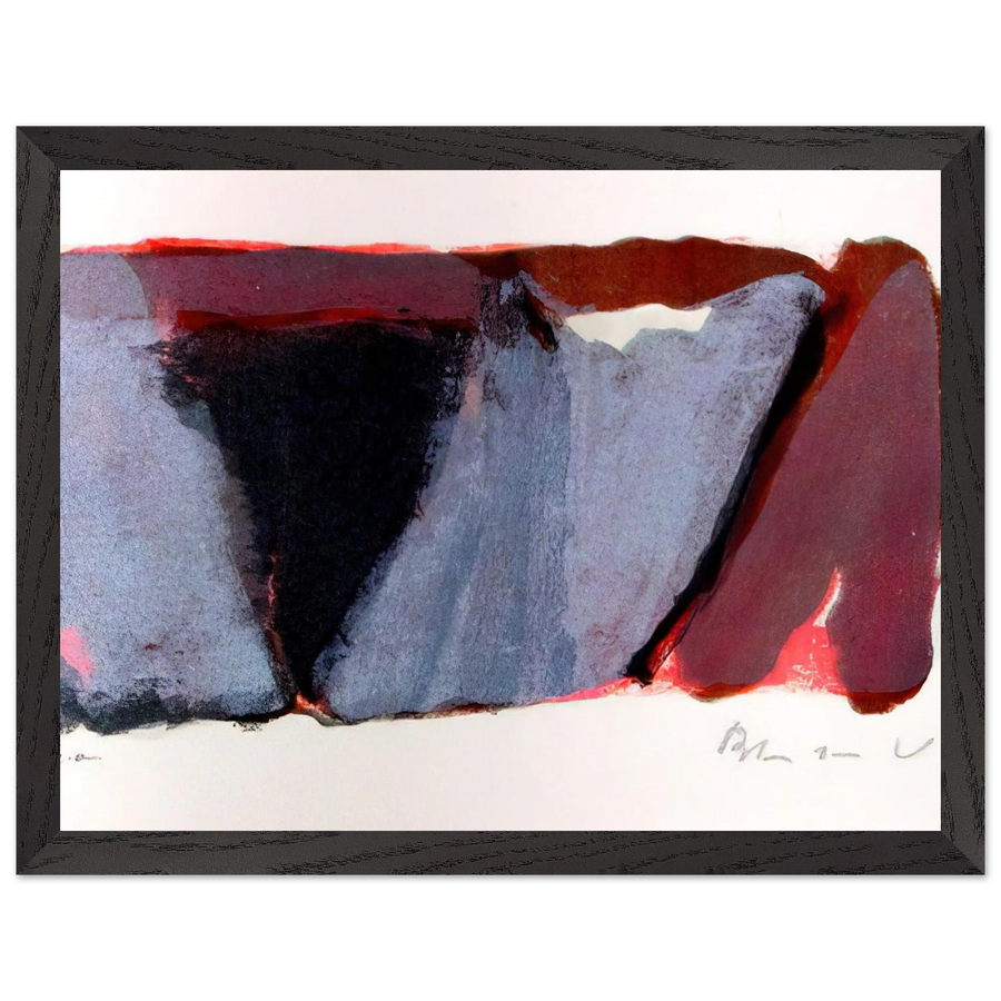 Untitled - 1979 by Bram van Velde — Framed art print at Zephyeer