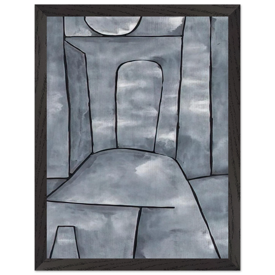 A GATE 1938 by Paul Klee — Framed art print at Zephyeer