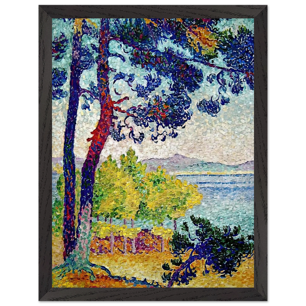 Afternoon at Pardigon, Var by Henri-Edmond Cross — Framed art print at Zephyeer
