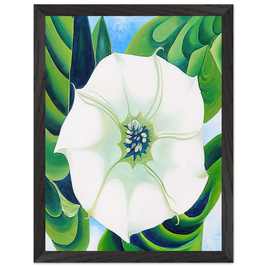 Jimson Weed by Georgia O'Keeffe — Framed art print at Zephyeer