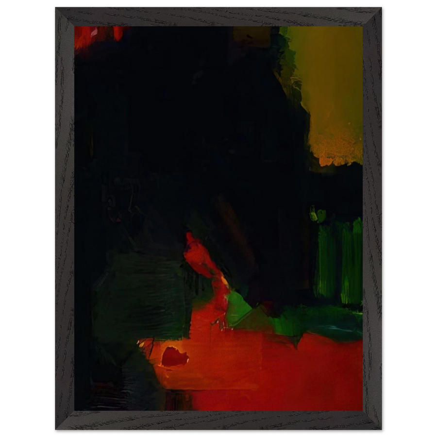 Nocturnal Splendor by Hans Hofmann — Framed art print at Zephyeer