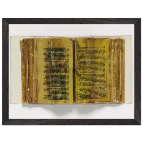 Poemetrie - 1970 by Dieter Roth — Framed art print at Zephyeer