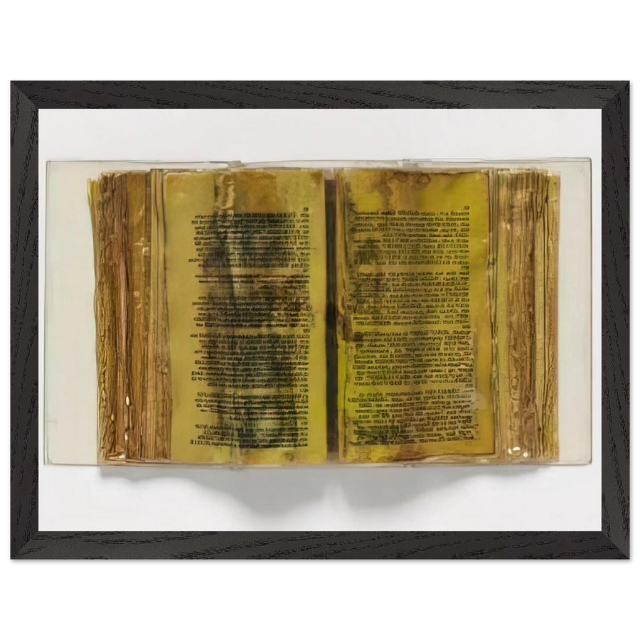 Poemetrie - 1970 by Dieter Roth — Framed art print at Zephyeer