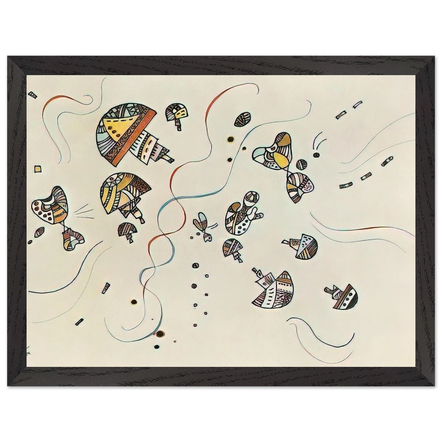 LAST WATERCOLOUR 1944 by Wassily Kandinsky — Framed art print at Zephyeer