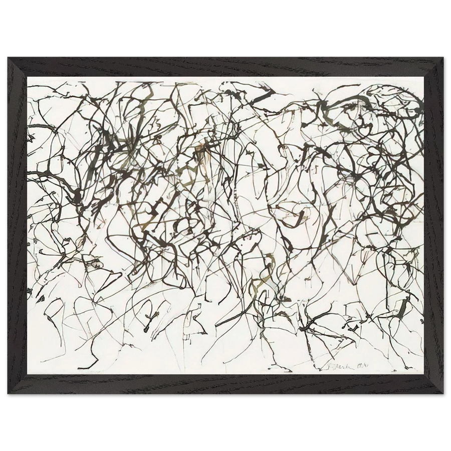 St. Barts 10 - 1991 by Brice Marden — Framed art print at Zephyeer