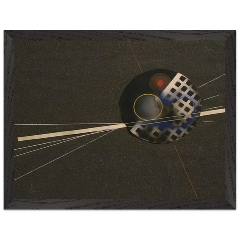 Emery Paper collage by Laszlo Moholy-Nagy — Framed art print at Zephyeer