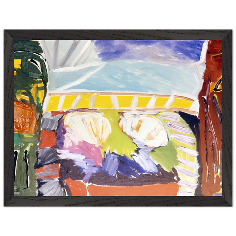 Taurean Entrance - 1973 by Ronnie Landfield — Framed art print at Zephyeer