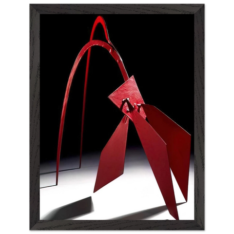 MAQUETTE FOR FLAMINGO 1972 by Alexander Calder — Framed art print at Zephyeer