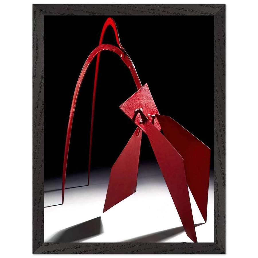 MAQUETTE FOR FLAMINGO 1972 by Alexander Calder — Framed art print at Zephyeer