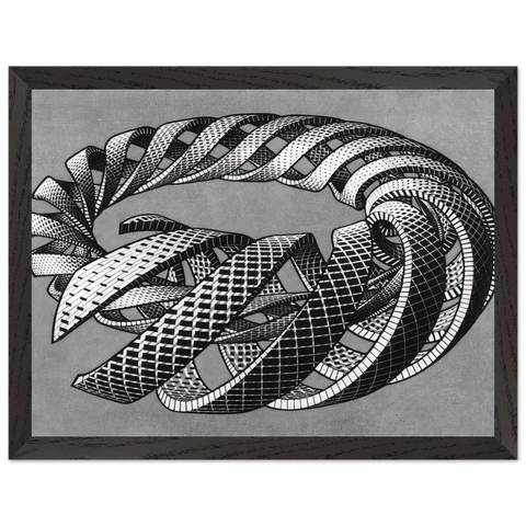 SPIRALS by MC Escher — Framed art print at Zephyeer