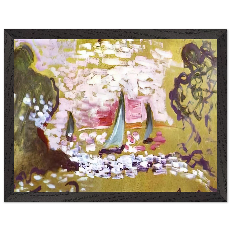 SAILBOATS by Henri Matisse — Framed art print at Zephyeer