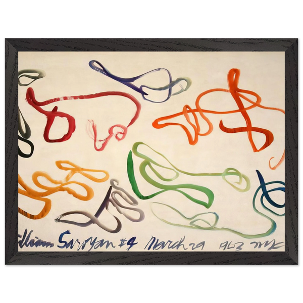 # 9 - 1963 by William Saroyan — Framed art print at Zephyeer