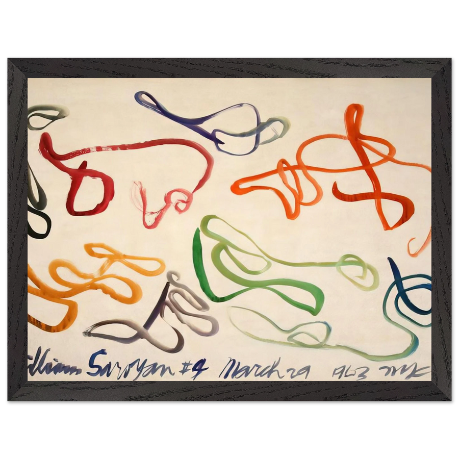 # 9 - 1963 by William Saroyan — Framed art print at Zephyeer