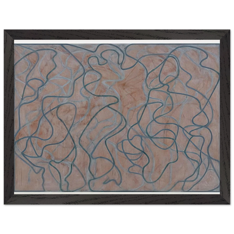 Polke Letter - 2011 by Brice Marden — Framed art print at Zephyeer