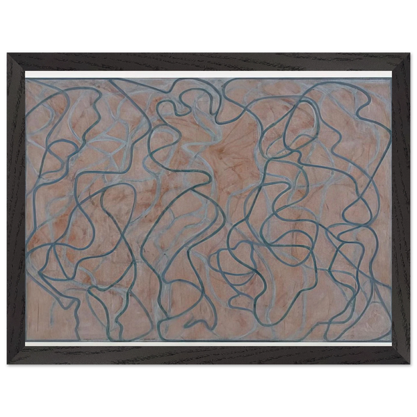 Polke Letter - 2011 by Brice Marden — Framed art print at Zephyeer