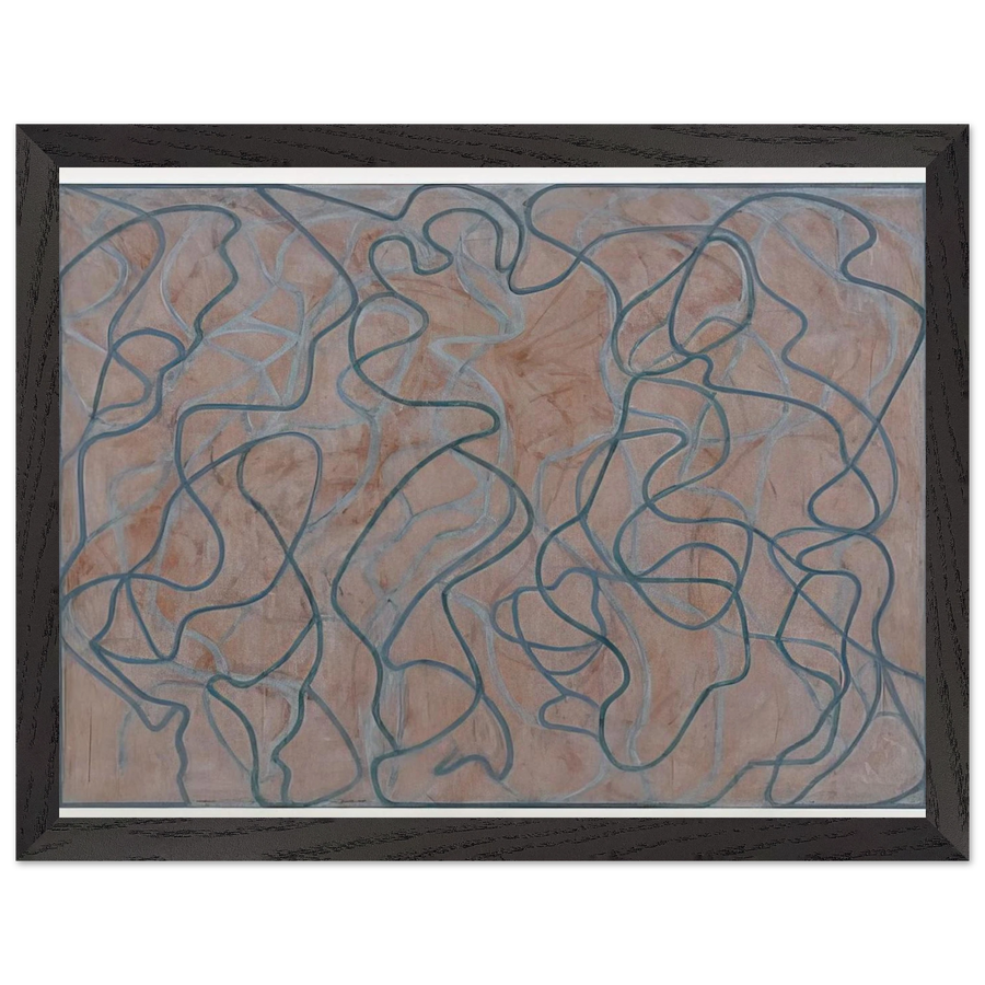 Polke Letter - 2011 by Brice Marden — Framed art print at Zephyeer