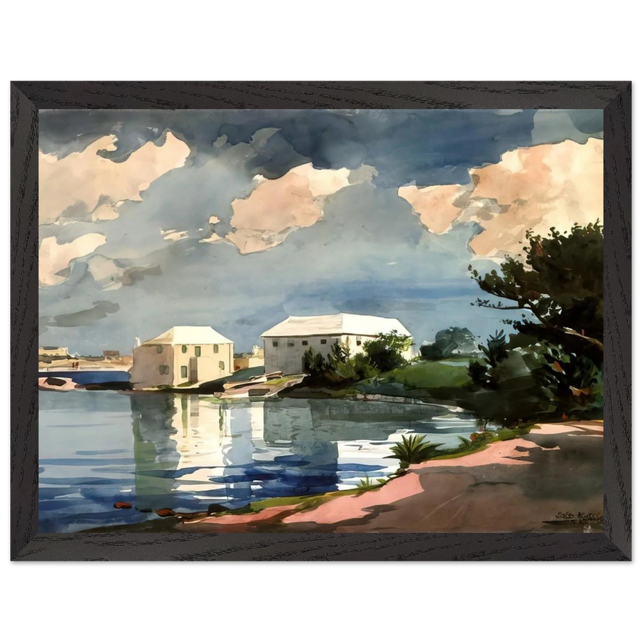SALT KETTLE BERMUDA by Winslow Homer — Framed art print at Zephyeer