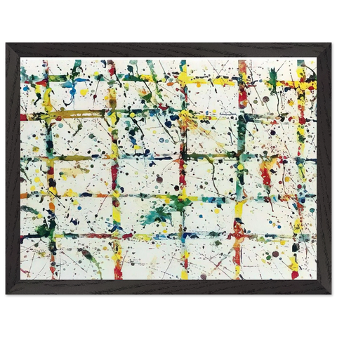 Limb  SF78-095 by Sam Francis — Framed art print at Zephyeer