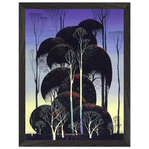 Forest Arabesque by Eyvind Earle — Framed art print at Zephyeer