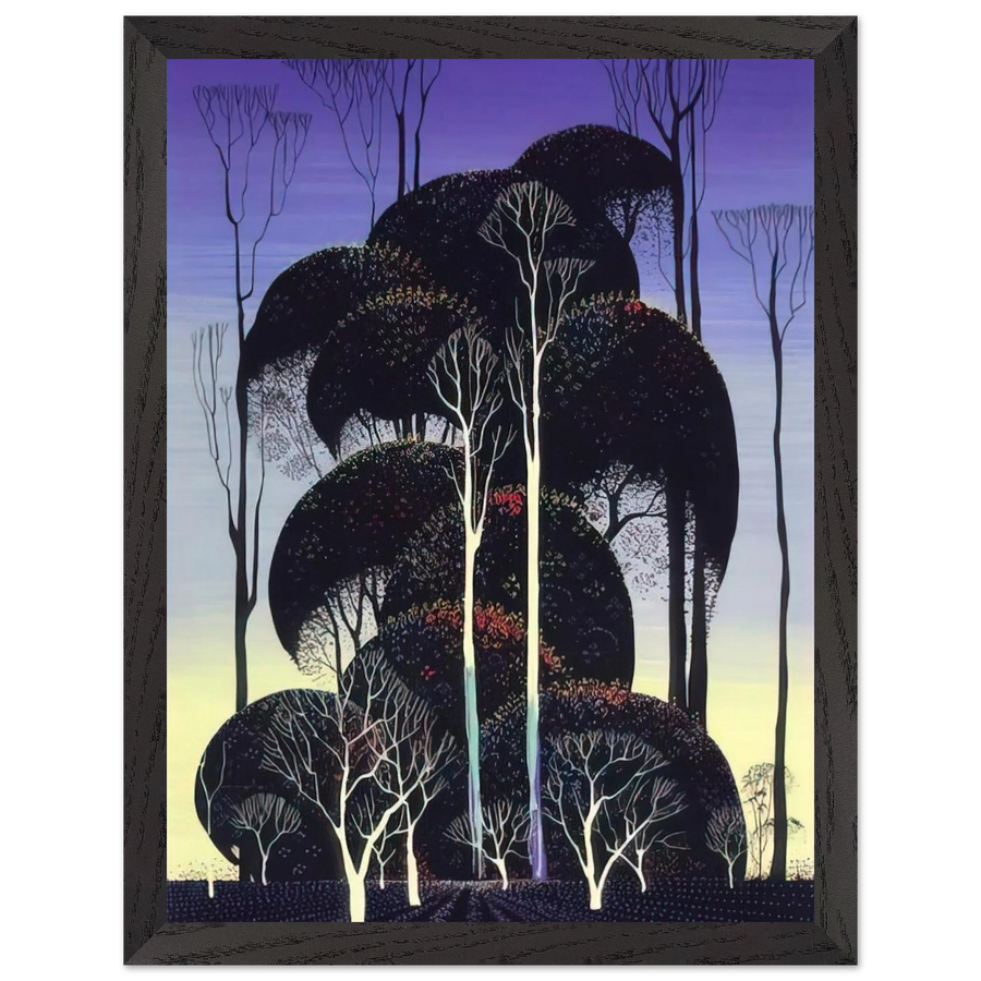 Forest Arabesque by Eyvind Earle — Framed art print at Zephyeer