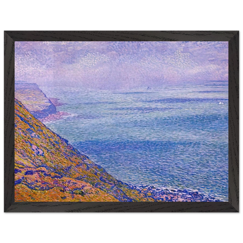 THE CAP GRIS NEZ 1900 by Theo van Rysselberghe — Framed art print at Zephyeer