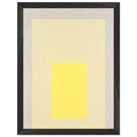 HOMAGE TO THE SQUARE AMALGAMATING 1971 by Josef Albers — Framed art print at Zephyeer