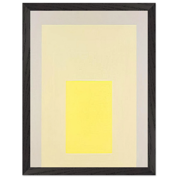 HOMAGE TO THE SQUARE AMALGAMATING 1971 by Josef Albers — Framed art print at Zephyeer