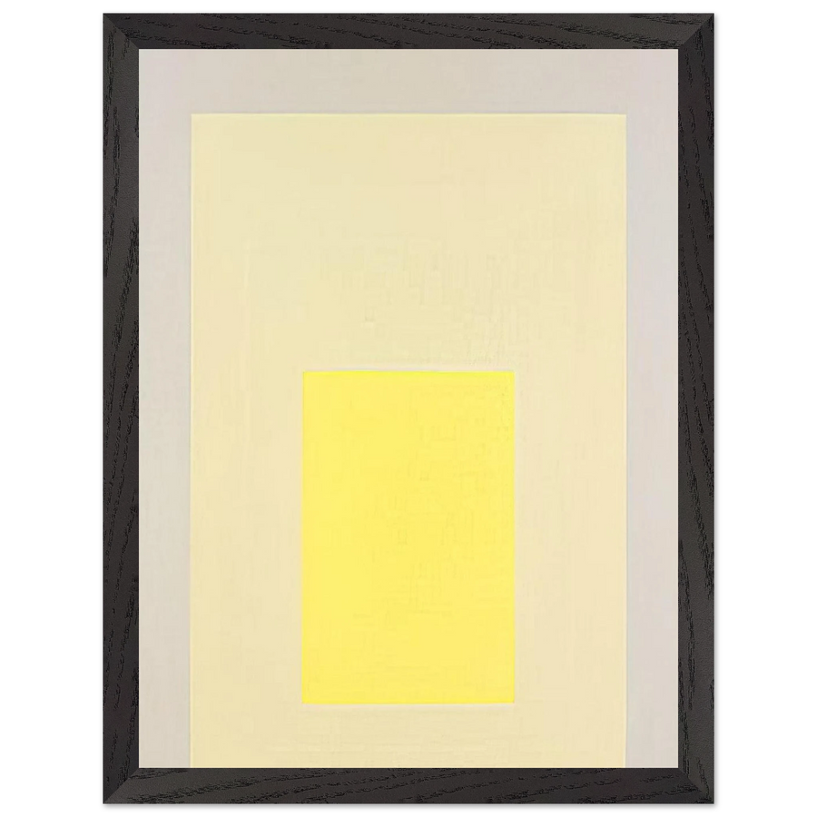 HOMAGE TO THE SQUARE AMALGAMATING 1971 by Josef Albers — Framed art print at Zephyeer