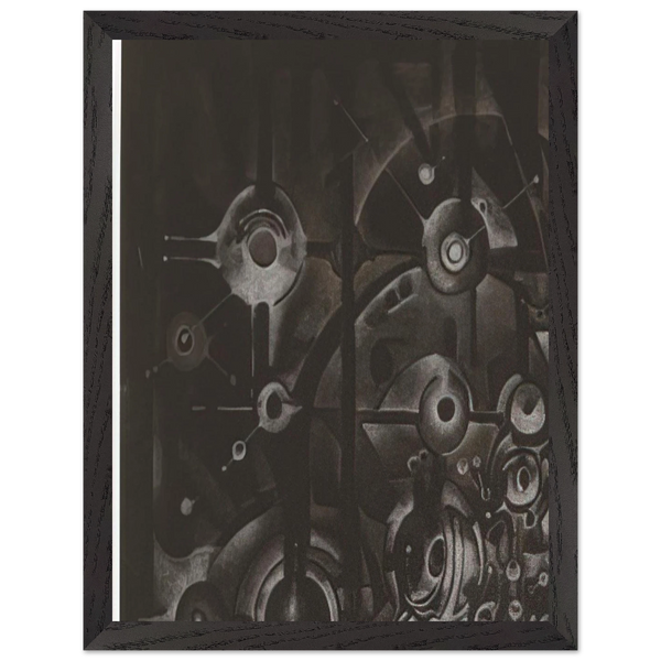 UNTITLED 1998 by Lee Bontecou — Framed art print at Zephyeer