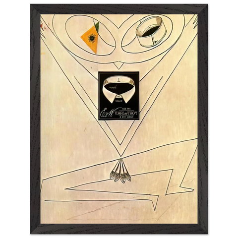 Dancing Owl by Max Ernst — Framed art print at Zephyeer
