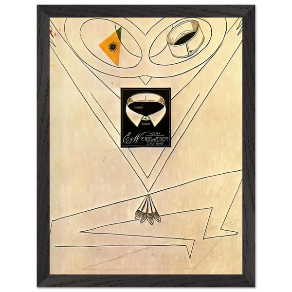 Dancing Owl by Max Ernst — Framed art print at Zephyeer