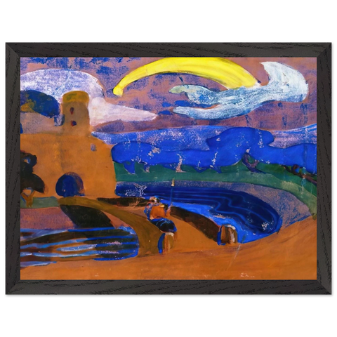 COMET 1900 by Wassily Kandinsky — Framed art print at Zephyeer