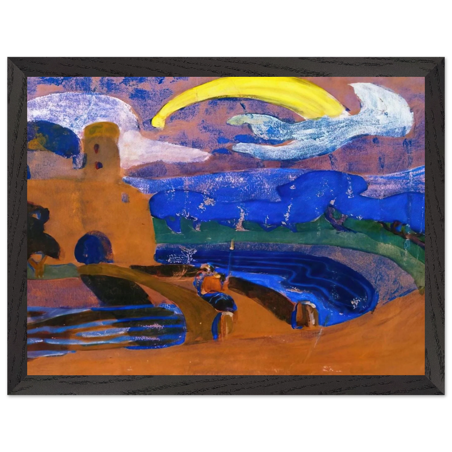 COMET 1900 by Wassily Kandinsky — Framed art print at Zephyeer