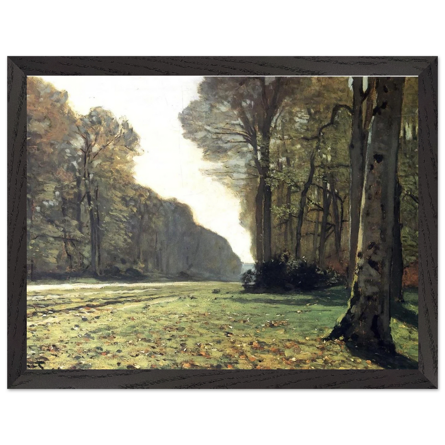 The Pave de Chailly in the Forest by Claude Monet — Framed art print at Zephyeer