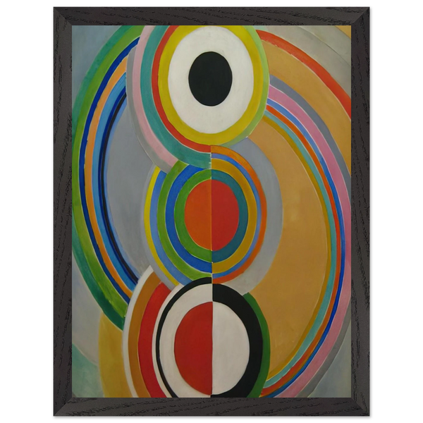 RYTHME 1 by Sonia Delaunay — Framed art print at Zephyeer