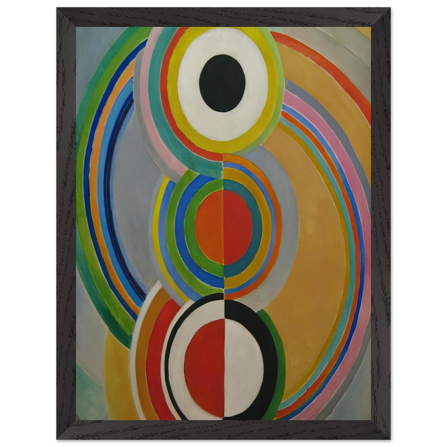 RYTHME 1 by Sonia Delaunay — Framed art print at Zephyeer