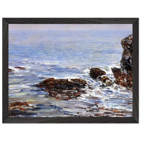 Seascape by Childe Hassam — Framed art print at Zephyeer