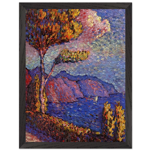 The Canal near St. Tropez by Henri-Edmond Cross — Framed art print at Zephyeer