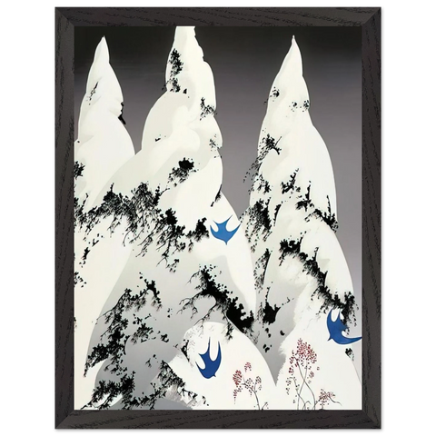 Winter Pine by Eyvind Earle — Framed art print at Zephyeer