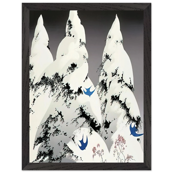 Winter Pine by Eyvind Earle — Framed art print at Zephyeer