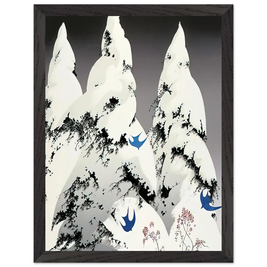 Winter Pine by Eyvind Earle — Framed art print at Zephyeer