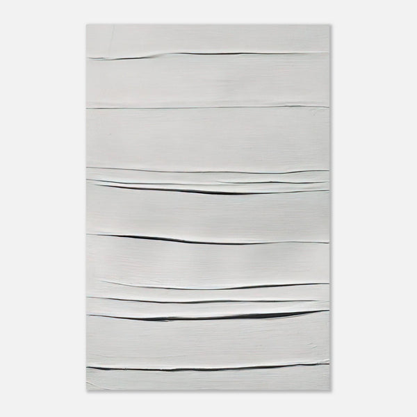 Achrome (1958) by Piero Manzoni, poster