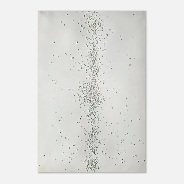 Achrome (1962) by Piero Manzoni, poster