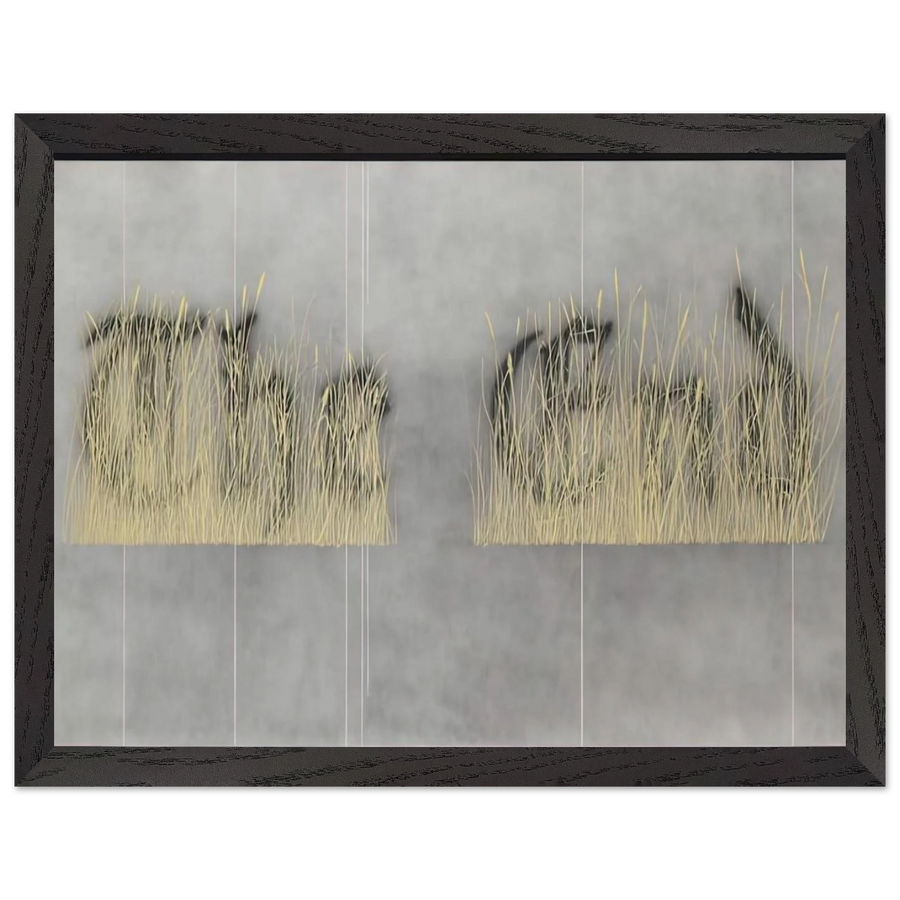 THE FINAL END 1992 by Edward Ruscha — Framed art print at Zephyeer