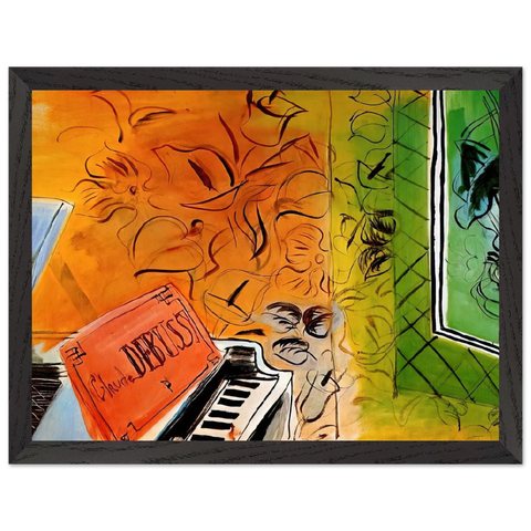 HOMAGE TO CLAUDE DEBUSSY 1952 by Raoul Dufy — Framed art print at Zephyeer