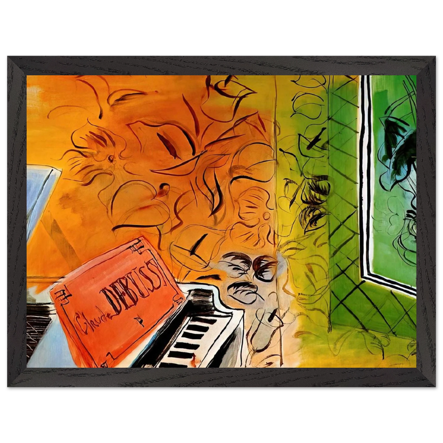 HOMAGE TO CLAUDE DEBUSSY 1952 by Raoul Dufy — Framed art print at Zephyeer