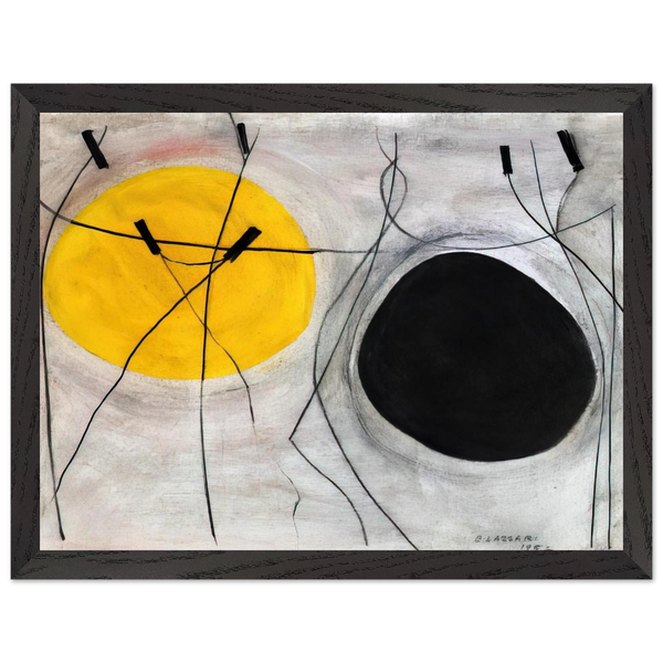 Senza titolo - 1952 by Bice Lazzari — Framed art print at Zephyeer